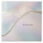 Moderne Abstrakte Keramik Fliese (Vorderseite)