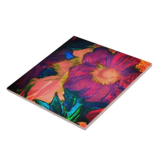 Moderne Abstrakte Keramik Fliese (Seite)