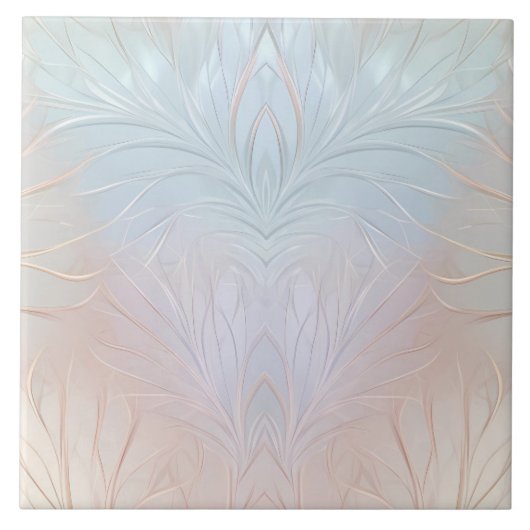 Moderne Abstrakte Keramik Fliese (Vorderseite)