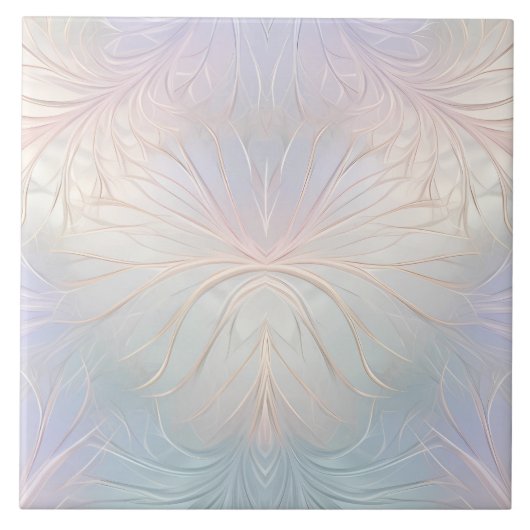 Moderne Abstrakte Keramik Fliese (Vorderseite)