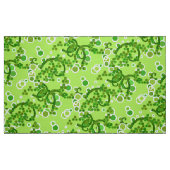 Moderne Abstrakte Konfetti-Printwerbung, Limetteng Stoff (Fat Quarter (45,7 x 55,9 cm))