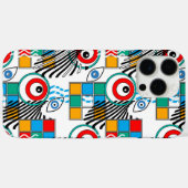 Moderne abstrakte kreative mehrfarbige Muster Case-Mate iPhone Hülle (Rückseite (Horizontal))