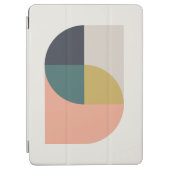 Moderne Abstrakte Kunst Elegante Geometrische Mini iPad Air Hülle (Vorderseite)