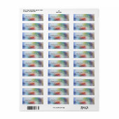 Moderne Abstrakte Kunst Elegante Vorlage (Vorne)