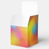 Moderne Abstrakte Kunst Elegante Vorlage Geschenkschachtel (Geöffnet)