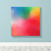 Moderne Abstrakte Kunst Elegante Vorlage Leinwanddruck (Insitu (Holzboden))