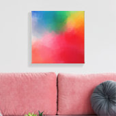 Moderne Abstrakte Kunst Elegante Vorlage Leinwanddruck (Insitu (Wohnzimmer))