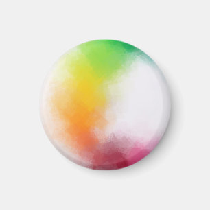 Moderne Abstrakte Kunst - Elegante Vorlage Magnet