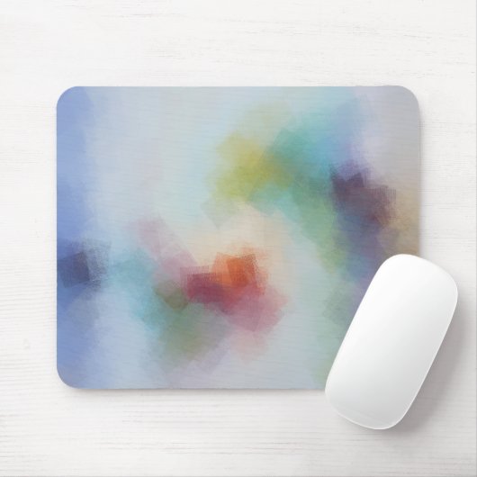 Moderne Abstrakte Kunst Elegantes Design Mousepad (Mit Mouse)