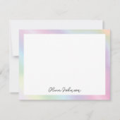 Moderne Abstrakte Kunst - Flachbildschirm Mitteilungskarte (Vorderseite)