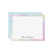 Moderne Abstrakte Kunst - Flachbildschirm Mitteilungskarte (Vorderseite/Rückseite Beispiel)