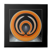 Moderne Abstrakte Kunst Fliese (Vorderseite)