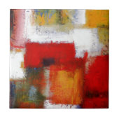 Moderne Abstrakte Kunst Fliese (Vorderseite)