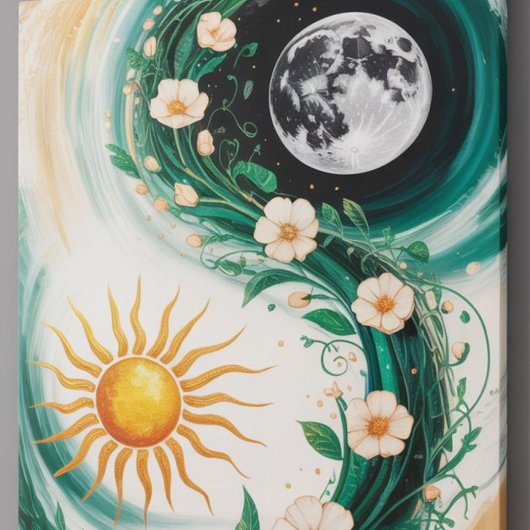 Moderne Abstrakte Kunst: Gentle Pastels & Japandi Poster