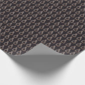 Moderne Abstrakte Kunst Geschenkpapier (Ecke)