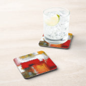 Moderne Abstrakte Kunst Getränkeuntersetzer (Rechte Seite)