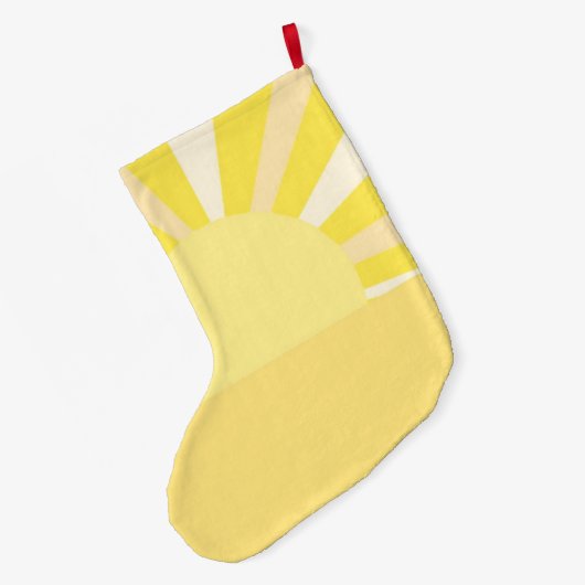 moderne abstrakte Kunst Großer Weihnachtsstrumpf (Rückseite (Hängend))