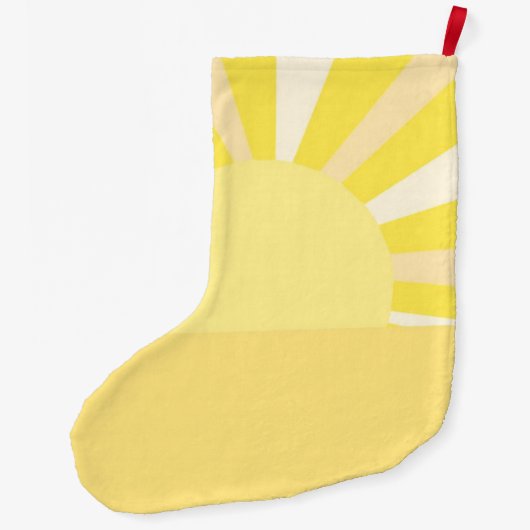 moderne abstrakte Kunst Großer Weihnachtsstrumpf (Rückseite)