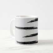 Moderne abstrakte Kunst Kaffeetasse (Vorderseite Links)