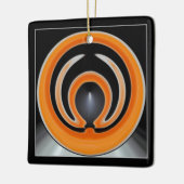Moderne Abstrakte Kunst Keramikornament (Links)