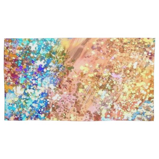 Moderne Abstrakte Kunst Kissenbezug (Vorderseite-Links)