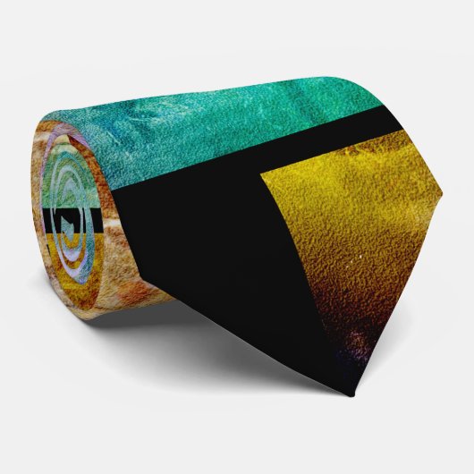 Moderne abstrakte Kunst Krawatte (Gerollt)