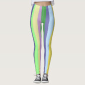 moderne abstrakte Kunst Leggings (Vorderseite)