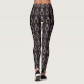 Moderne Abstrakte Kunst Leggings (Rückseite)