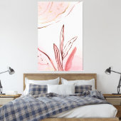 Moderne Abstrakte Kunst Leinwanddruck (Insitu (Schlafzimmer))