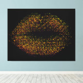 Moderne Abstrakte Kunst Leinwanddruck (Insitu (Holzboden))