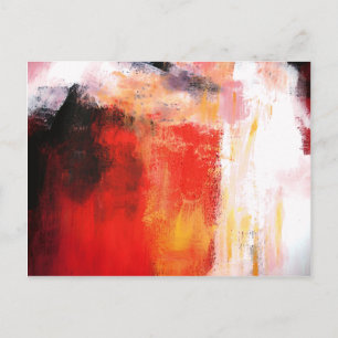 Moderne Abstrakte Kunst - Minimalistische Kunst Postkarte
