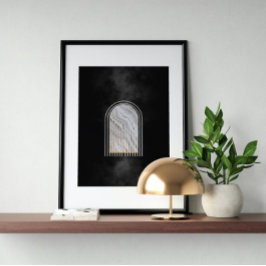 Moderne Abstrakte Kunst Mitte Jahrhundert Minimali Poster