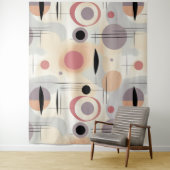 Moderne abstrakte Kunst Mitte Wandteppich (Beispiel)