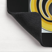 Moderne Abstrakte Kunst Mousepad (Ecke)