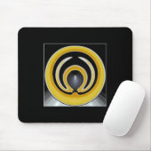 Moderne Abstrakte Kunst Mousepad (Mit Mouse)