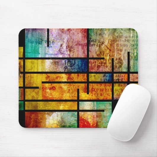 Moderne abstrakte Kunst Mousepad (Mit Mouse)