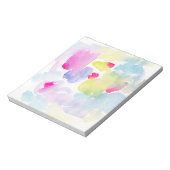 moderne abstrakte Kunst Notizblock (Rotiert)