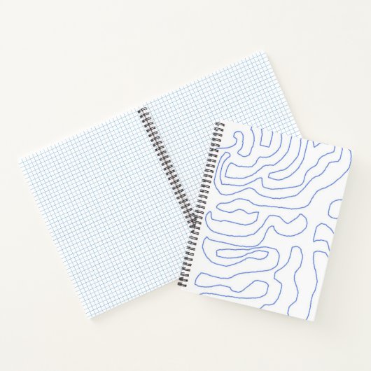 moderne abstrakte Kunst Notizblock (Innenseite)