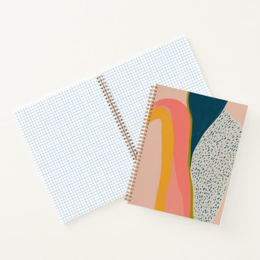 Moderne Abstrakte Kunst Notizblock (Innenseite)