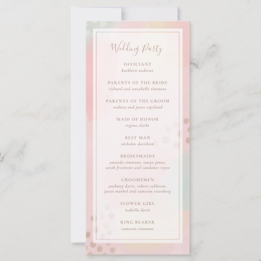 Moderne Abstrakte Kunst - Pastellfarben (Rückseite)