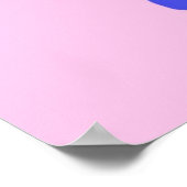 moderne abstrakte Kunst Poster (Ecke)