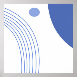 moderne abstrakte Kunst Poster