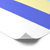 moderne abstrakte Kunst Poster (Ecke)