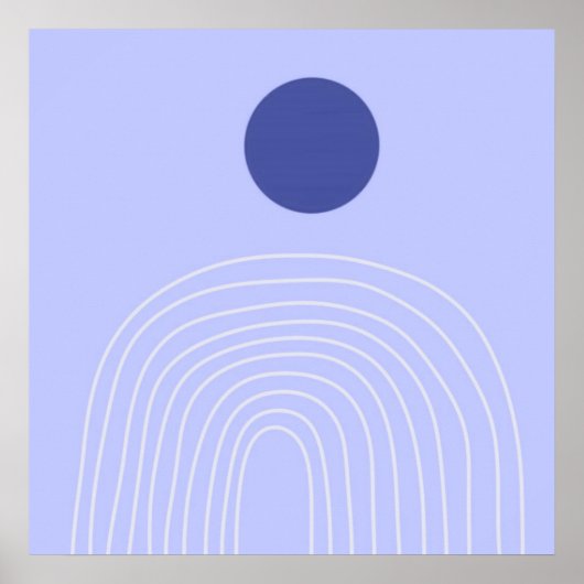 moderne abstrakte Kunst Poster (Vorne)
