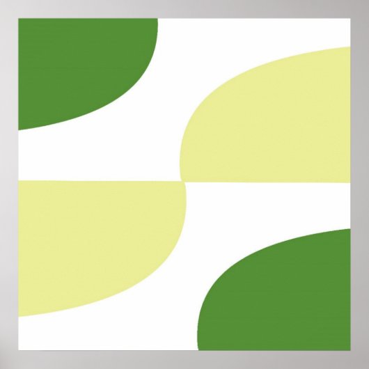 moderne abstrakte Kunst Poster (Vorne)