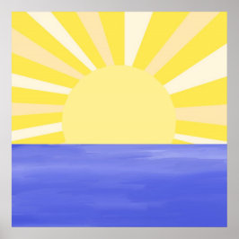 moderne abstrakte Kunst Poster