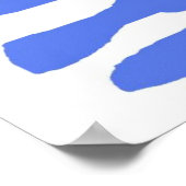moderne abstrakte Kunst Poster (Ecke)
