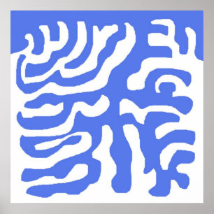 moderne abstrakte Kunst Poster