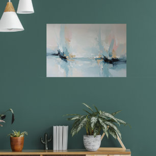 Moderne abstrakte Kunst Poster