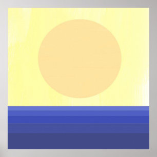 moderne abstrakte Kunst Poster